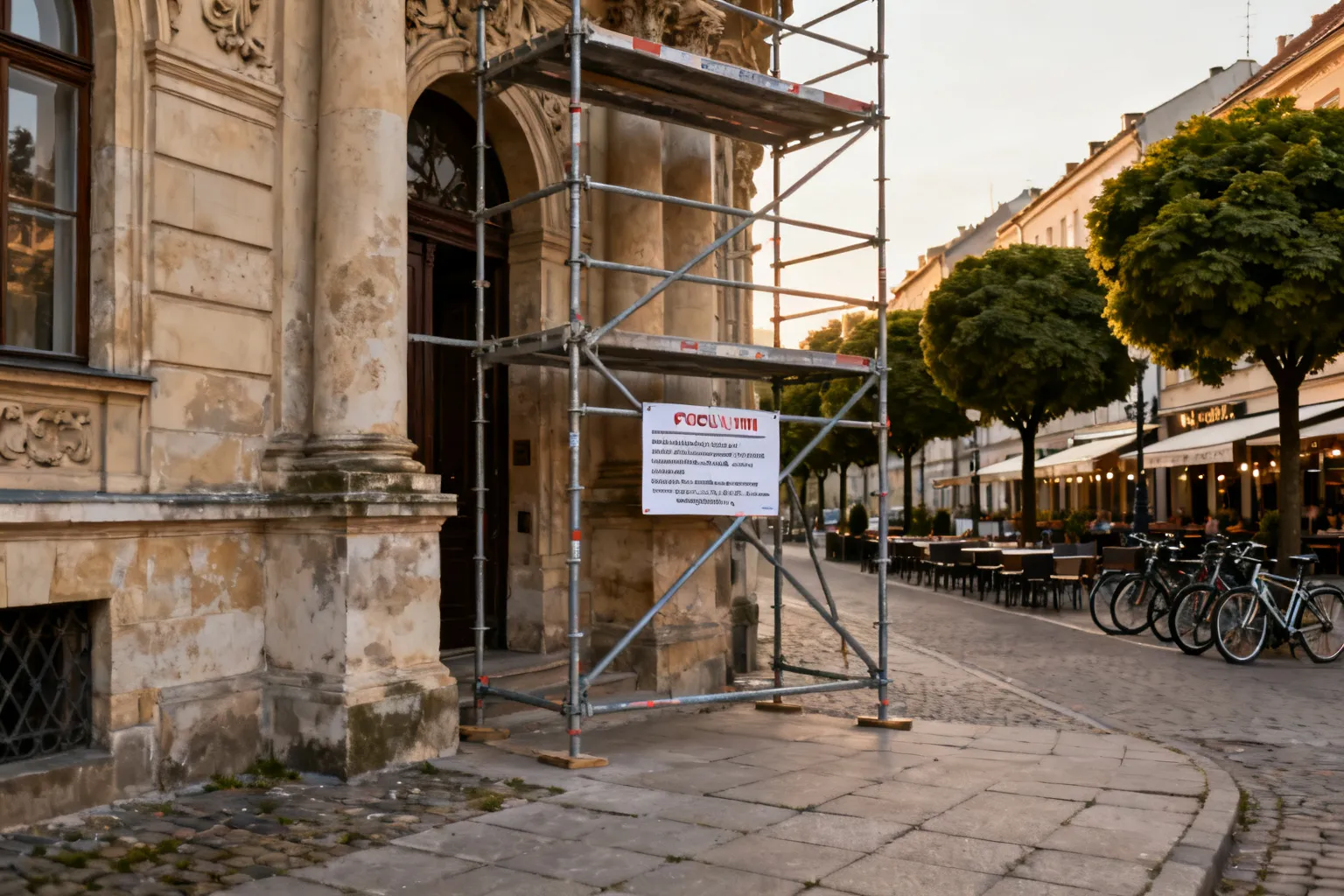 Pałac Tarnowskich w Krakowie — hotel zatwierdzony, budynek wciąż niszczeje