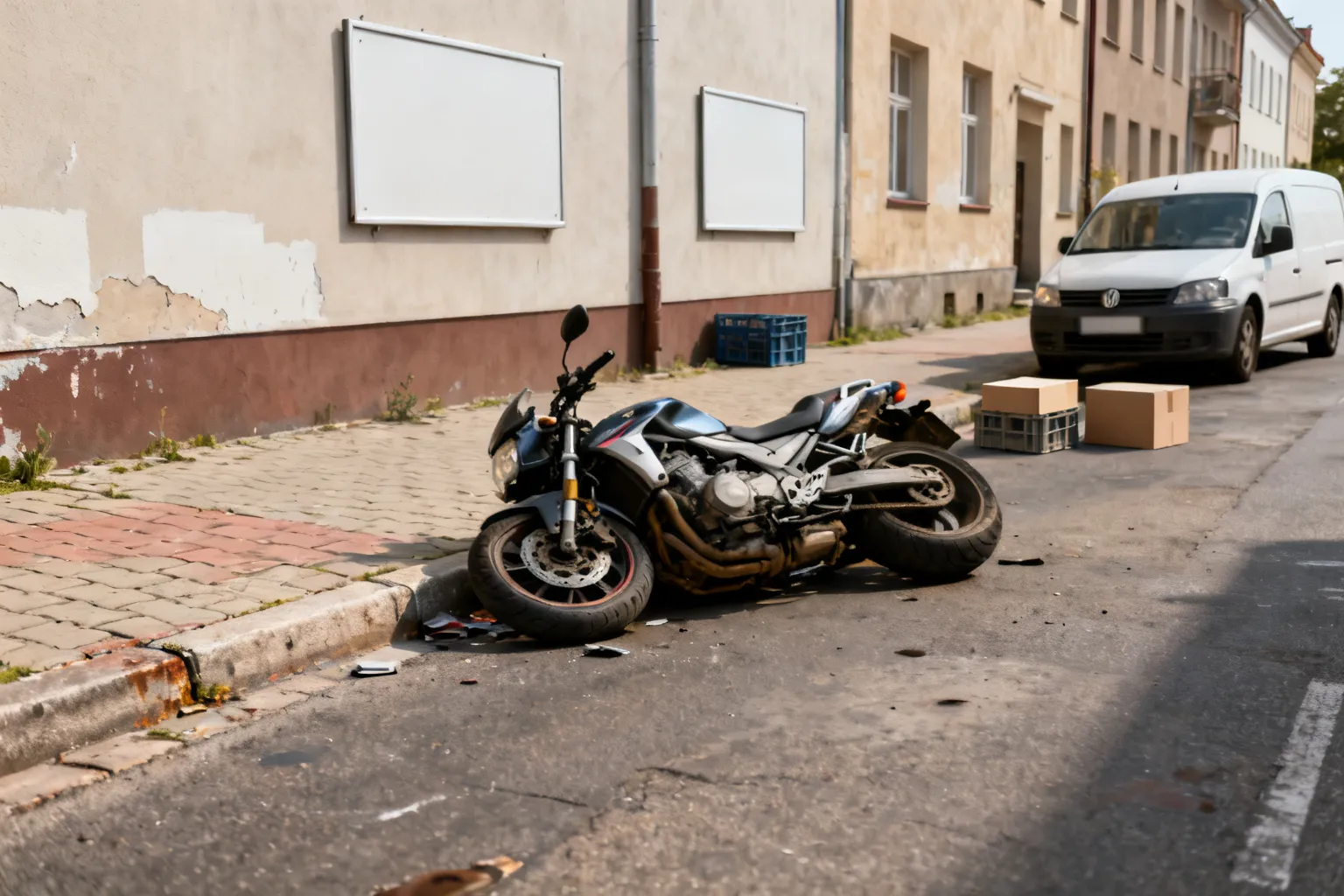 Śmiertelny wypadek w Skale — motocyklista zginął na ul. Krakowskiej