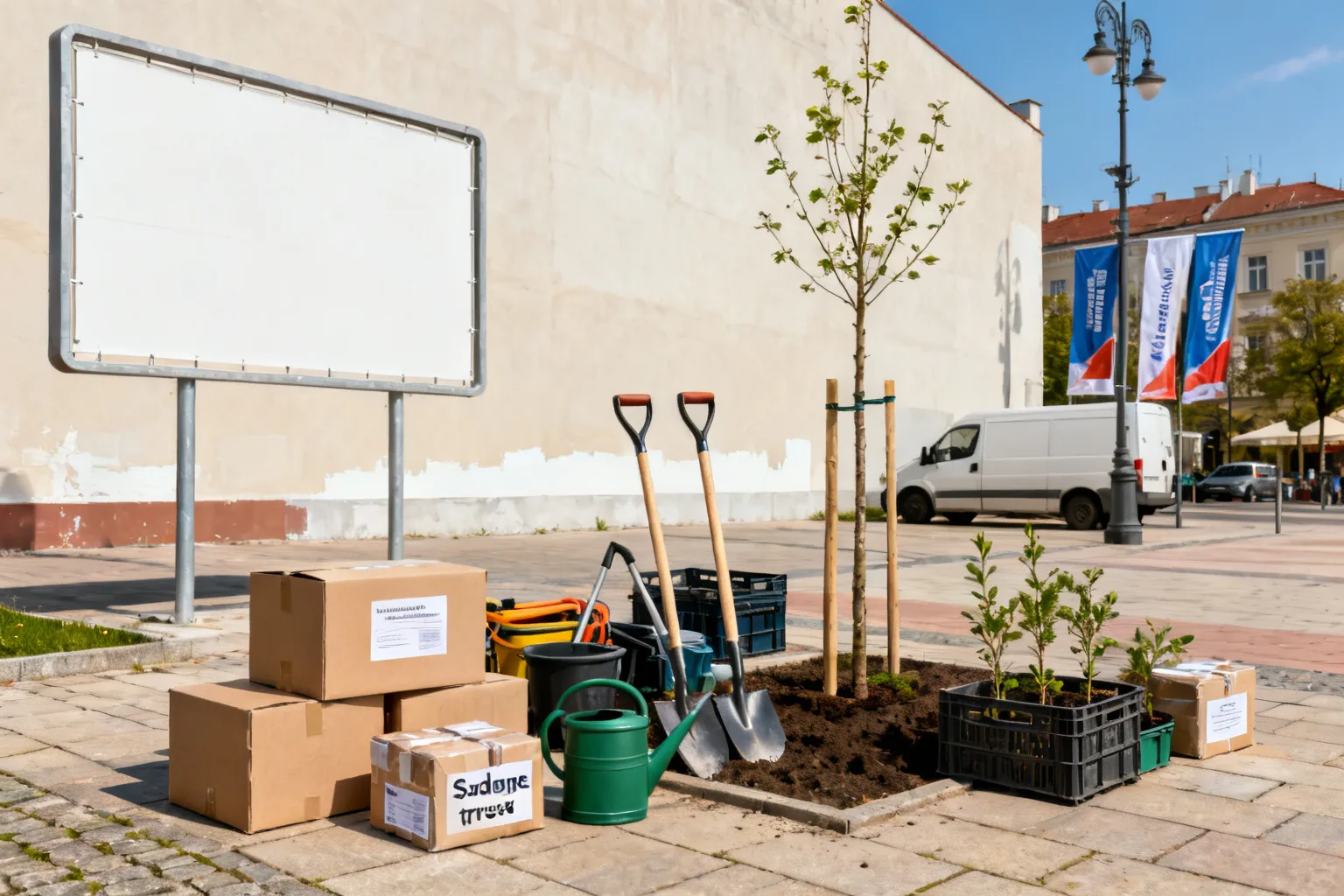 Sadzenie drzew Rynek Główny Kraków — plan, gatunki i spór o wycinki