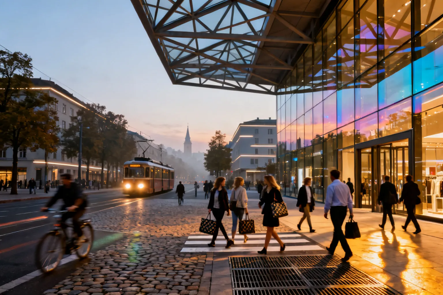 Galeria Krakowska otwarcie 2006 — 20 lat zmian w centrum Krakowa