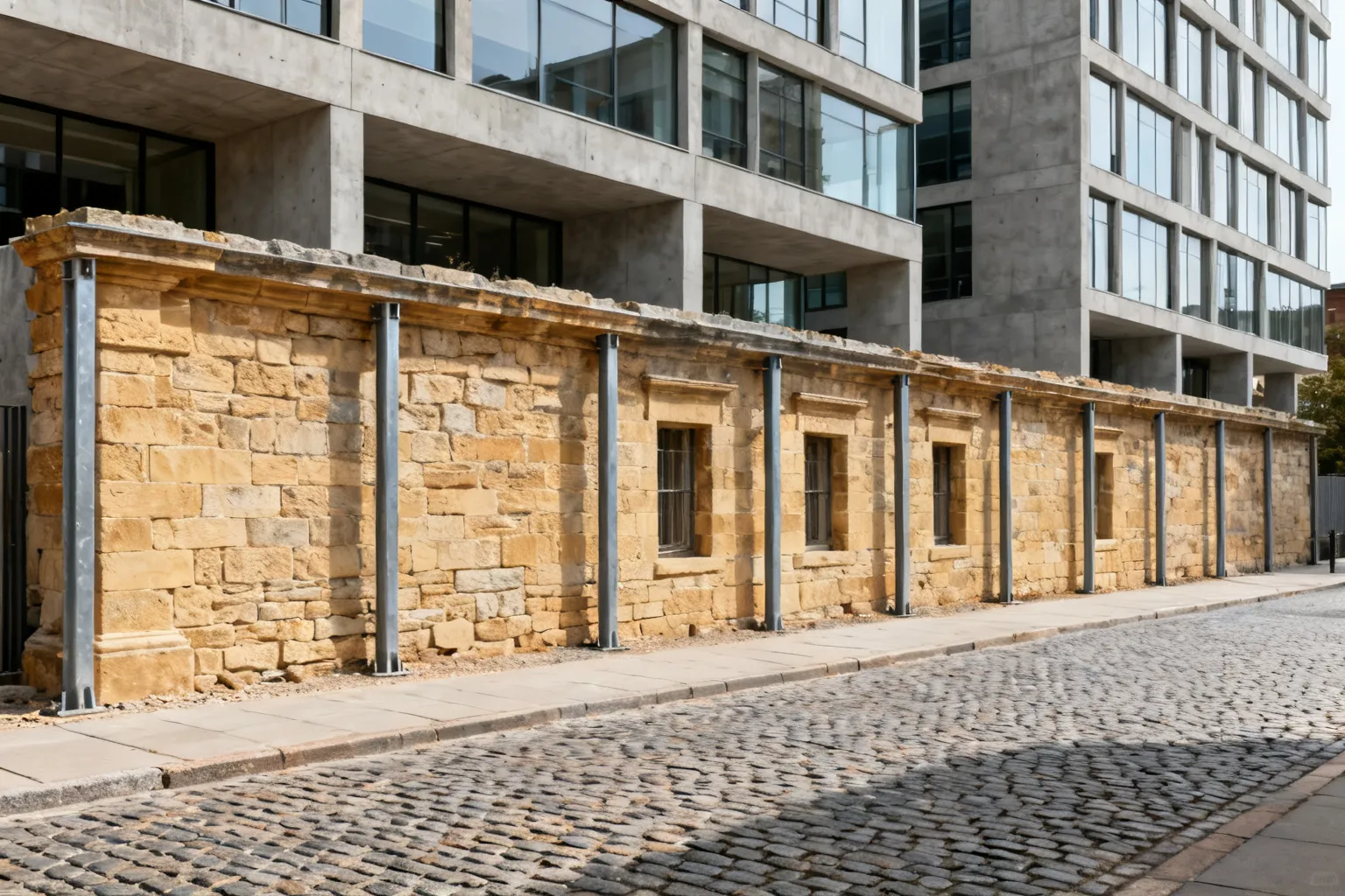 Przebudowa Karmelicka 66A Kraków — zachowano tylko frontową ścianę