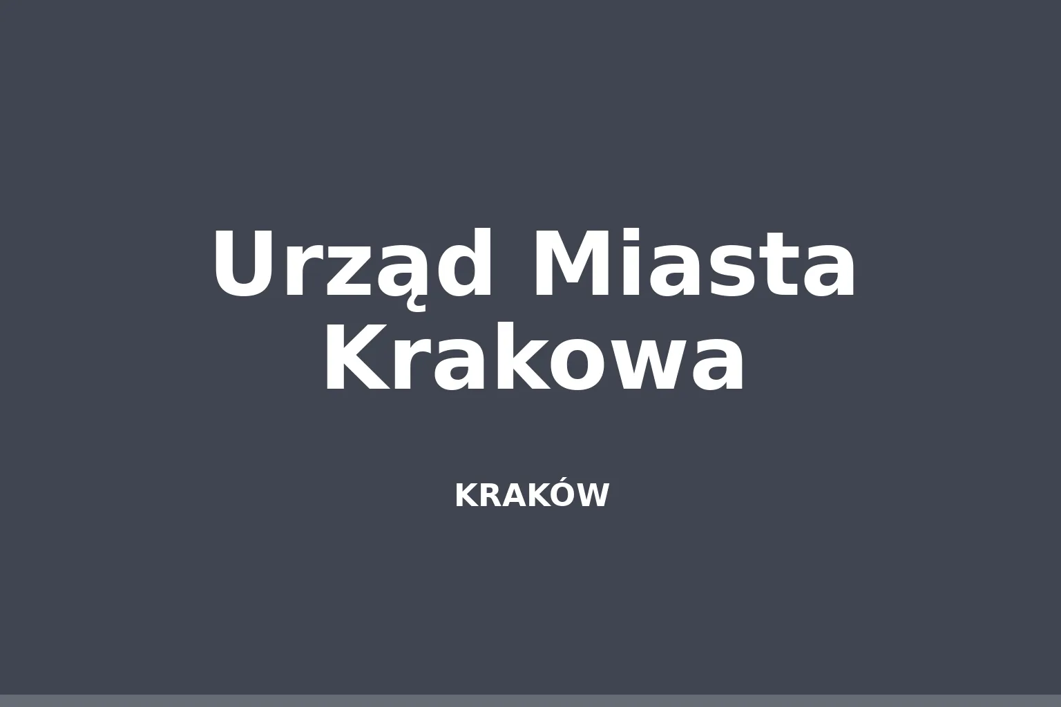 Urząd Miasta Krakowa