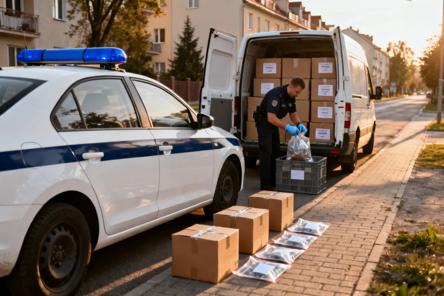 Małopolska: policja i KAS zatrzymały narkotyki i nielegalny tytoń w przesyłkach