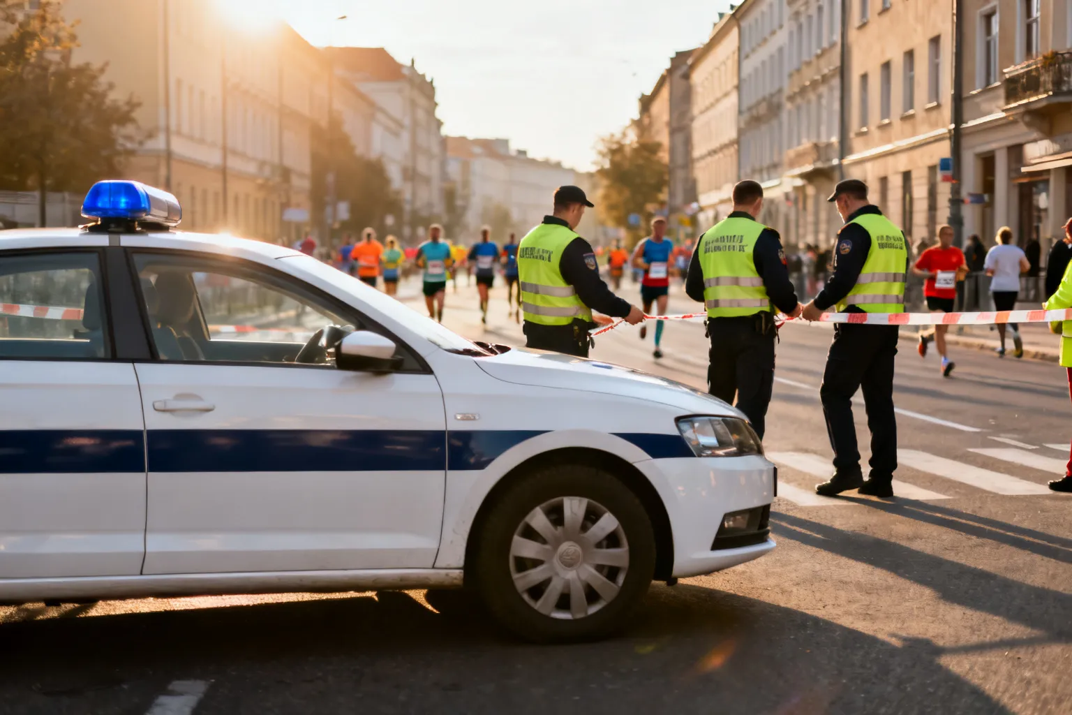 Policjanci zabezpieczyli 12. PKO Cracovia Półmaraton Królewski