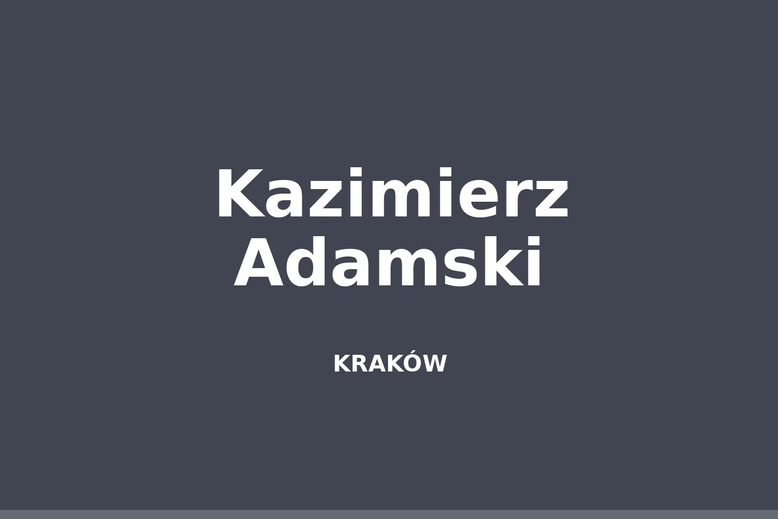 Kazimierz Adamski (rzeźbiarz)