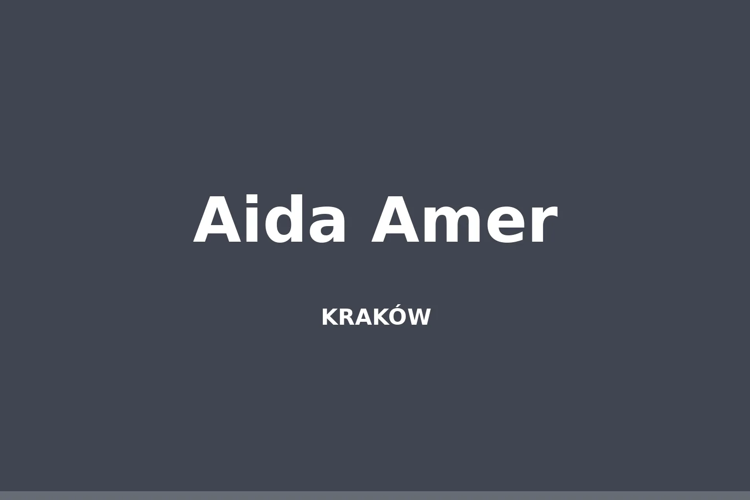 Aida Amer